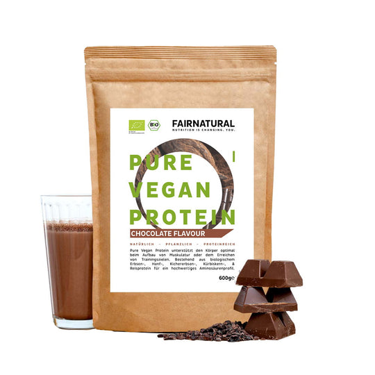 Bio Veganes Proteinpulver Schoko ohne Soja