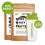 Rabattierte Probieraktion: Whey Bio Proteinpulver 2er-Bundle + 1x Protein-Shaker Gratis